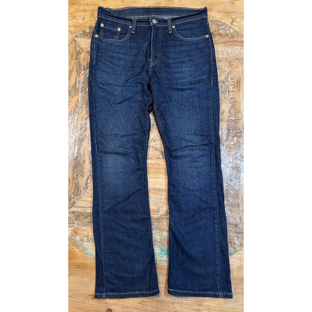 Levi's 527 Slim Bootcut Jeans Men's Size 30 X 30 Dark Wash red tab/small e